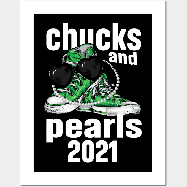 Chucks And Pearls 2021 Wall Art by Riyadkhandaker